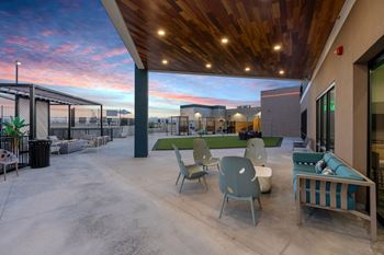 Front porch area